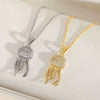 Wholesale Jewelry Copper Animal Zodiac Jellyfish Pendant O Word Chain Necklace Electroplated For Women