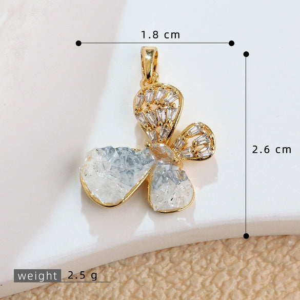 Wholesale Jewelry Copper Animal Zodiac Minimalist Electroplating Pendant Necklace And Earrings