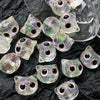 Wholesale Jewelry Copper Beaded Accessories With Line Pattern And Environmental Protection Treatment For Diy Bracelet And Necklace Featuring Cat Head Monster Design