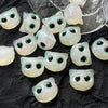 Wholesale Jewelry Copper Beaded Accessories With Line Pattern And Environmental Protection Treatment For Diy Bracelet And Necklace Featuring Cat Head Monster Design