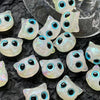 Wholesale Jewelry Copper Beaded Accessories With Line Pattern And Environmental Protection Treatment For Diy Bracelet And Necklace Featuring Cat Head Monster Design