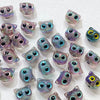 Wholesale Jewelry Copper Beaded Accessories With Line Pattern And Environmental Protection Treatment For Diy Bracelet And Necklace Featuring Cat Head Monster Design