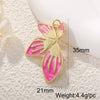 Wholesale Jewelry Copper Dripping Oil Leaf Pendant Earrings Necklace Bracelet
