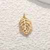 Wholesale Jewelry Copper Dripping Oil Leaf Pendant Earrings Necklace Bracelet