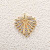 Wholesale Jewelry Copper Dripping Oil Leaf Pendant Earrings Necklace Bracelet