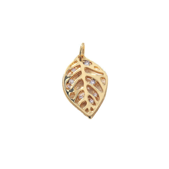 Wholesale Jewelry Copper Dripping Oil Leaf Pendant Earrings Necklace Bracelet