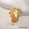 Wholesale Jewelry Copper Dripping Oil Leaf Pendant Earrings Necklace Bracelet