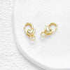 Wholesale Jewelry Copper Electroplated Lobster Clasp Connection End Clasp For Bracelet And Necklace Diy Handmade