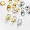 Wholesale Jewelry Copper Electroplated Lobster Clasp Connection End Clasp For Bracelet And Necklace Diy Handmade