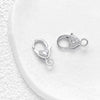 Wholesale Jewelry Copper Electroplated Lobster Clasp Connection End Clasp For Bracelet And Necklace Diy Handmade