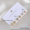 Wholesale Jewelry Copper Electroplated Love Heart And Fivepointed Star Drop Shape Earrings Set For Women