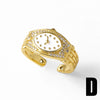 Wholesale Jewelry Copper Electroplating Opening Ring For Women