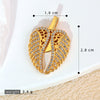 Wholesale Jewelry Copper Engraved Animal Zodiac Wings Clavicle Necklace Pendant Set With Diamonds Women's Fashion Accessories