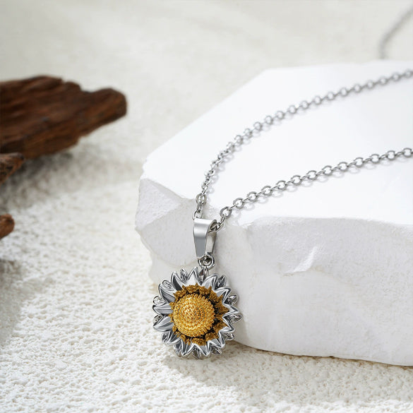 Wholesale Jewelry Copper Flower Pendant Bamboo Chain Electroplating Women's Necklace