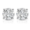 Wholesale Jewelry Copper Four Claw Aaa Zircon Strong Magnetic Magnet Stone Earrings For Men And Women Without Earholes