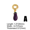 Wholesale Jewelry Copper Fruitshape Electroplated Bracelet