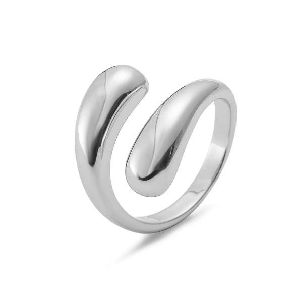 Wholesale Jewelry Copper Geometric Daisy Sunflower Cross Ring Electroplating For Ladies