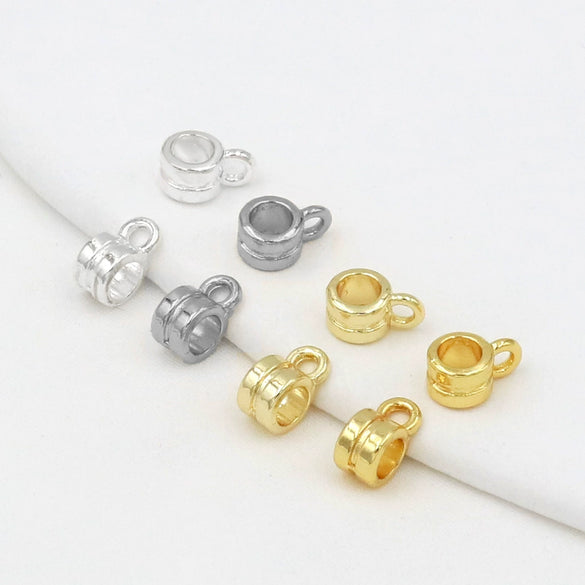 Wholesale Jewelry Copper Geometric Electroplated Pendant Necklace And Bracelet