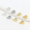 Wholesale Jewelry Copper Geometric Electroplated Pendant Necklace And Bracelet
