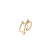 Wholesale Jewelry Copper Geometric Electroplated Ring And Bracelet For Women