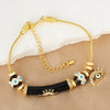 Wholesale Jewelry Copper Geometric Electroplating Fashion Retro Unisex Bracelet