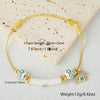Wholesale Jewelry Copper Geometric Electroplating Fashion Retro Unisex Bracelet