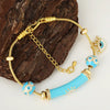 Wholesale Jewelry Copper Geometric Electroplating Fashion Retro Unisex Bracelet