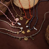 Wholesale Jewelry Copper Geometric Ocean Series Pendant Necklace With Electroplating
