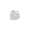 Wholesale Jewelry Copper Goldplated Heart Flower Bow Pendant