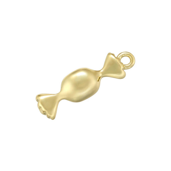 Wholesale Jewelry Copper Goldplated Heart Flower Bow Pendant