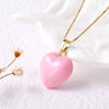 Wholesale Jewelry Copper Goldplated Heart Pendant Necklace Box Chain