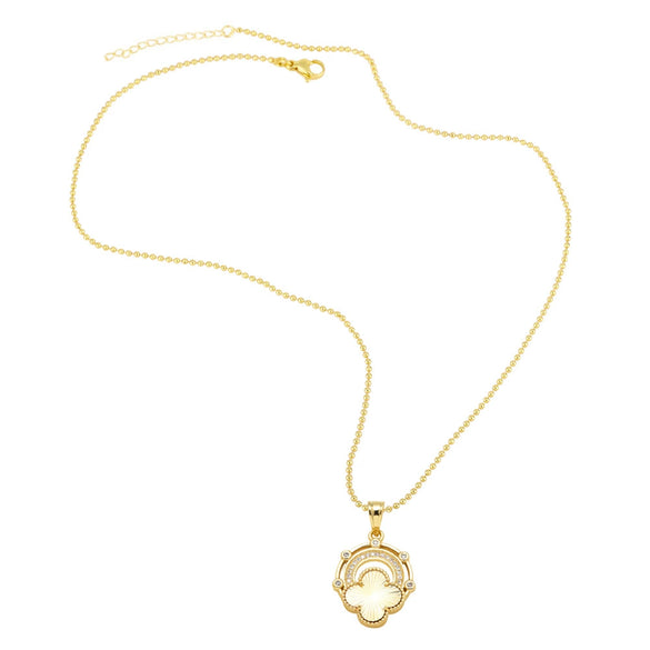 Wholesale Jewelry Copper Goldplated Heart Shape Pendant Necklace With O Chain