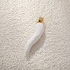 Wholesale Jewelry Copper Goldplated Oildropping Chili Pendant Necklace