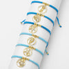 Wholesale Jewelry Copper Goldplated Starfish Turtle Pendant Braided Bracelet Simple Style Electroplating