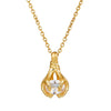 Wholesale Jewelry Copper Handmade Geometric Pendant Necklace For Women