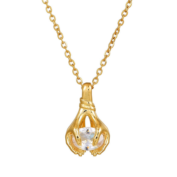 Wholesale Jewelry Copper Handmade Geometric Pendant Necklace For Women