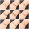 Wholesale Jewelry Copper Handmade Microinlaid Zircon Turtle Adjustable Unisex Bracelet