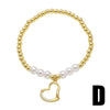 Wholesale Jewelry Copper Heart Animal Zodiac Pendant Bracelet Electroplating Style Unisex