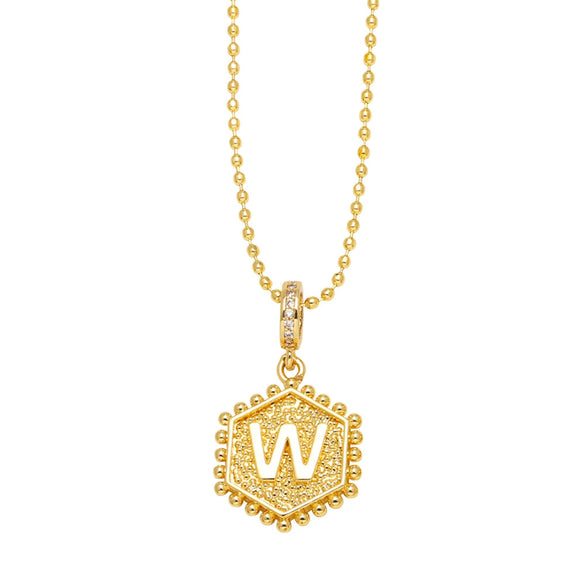 Wholesale Jewelry Copper Heart Geometric Electroplated Necklace