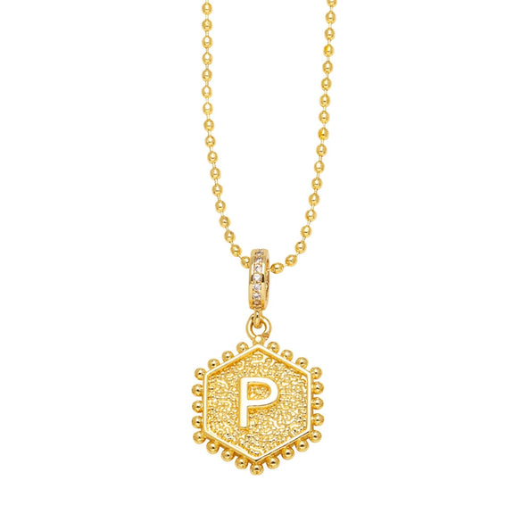 Wholesale Jewelry Copper Heart Geometric Electroplated Necklace