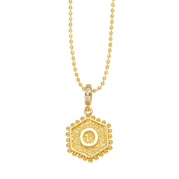 Wholesale Jewelry Copper Heart Geometric Electroplated Necklace