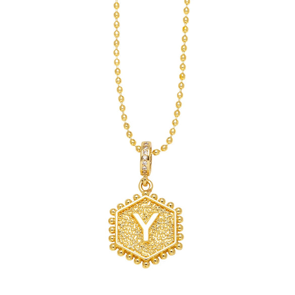 Wholesale Jewelry Copper Heart Geometric Electroplated Necklace