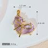 Wholesale Jewelry Copper Heart Shape Electroplating Love Zircon Single Pendant Necklace And Earrings For Women