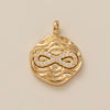 Wholesale Jewelry Copper Heart Shape Electroplating Pendant Necklace With Sun Love Ocean Horseshoe Moon Animal Starfish Conch Elements