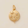 Wholesale Jewelry Copper Heart Shape Electroplating Pendant Necklace With Sun Love Ocean Horseshoe Moon Animal Starfish Conch Elements