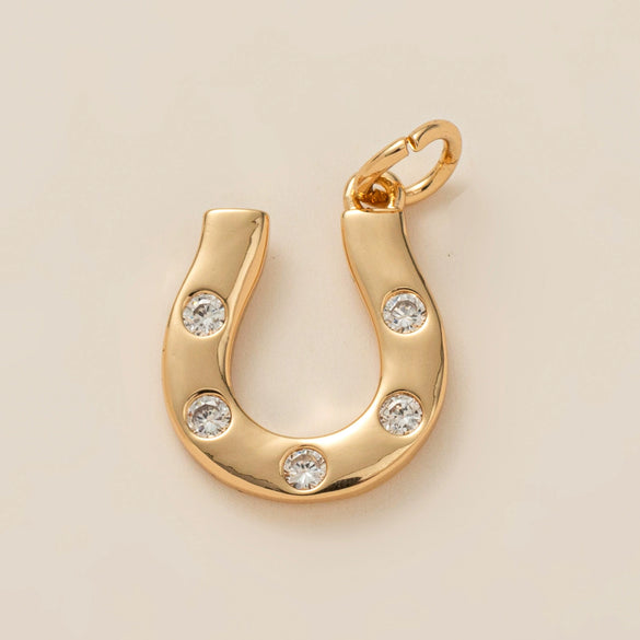 Wholesale Jewelry Copper Heart Shape Electroplating Pendant Necklace With Sun Love Ocean Horseshoe Moon Animal Starfish Conch Elements