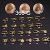 Wholesale Jewelry Copper Inlaid Zircon Heart Shaped Electroplated Women's Fake Nose Ring
