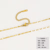Wholesale Jewelry Copper Inlaid Zircon Letter Crown Hiphop Necklace