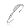 Wholesale Jewelry Copper Irregular Geometric Inlay Zircon Earrings Bracelet Ring For Women Hip Hop Style