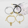 Wholesale Jewelry Copper 18K Gold Plated Geometric Love Tree Of Life Zircon Women's Bracelet